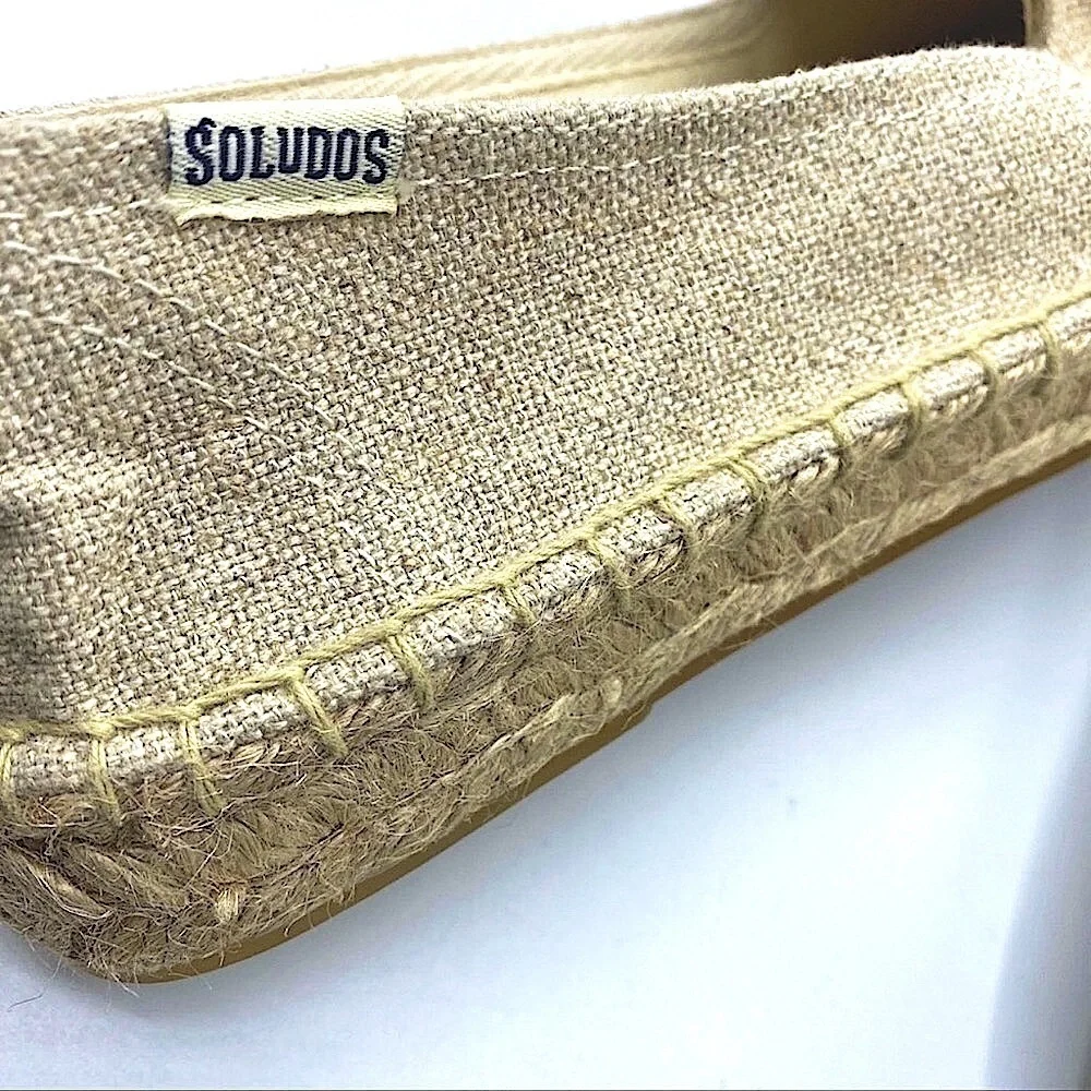 Anthropologie/Soludos Traditional Handcrafted Espadrilles Brand New in Box Sz 8